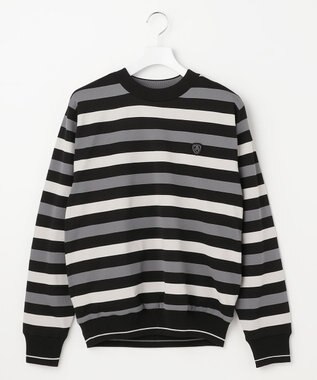 23区GOLF  【MEN】リバーシブルニット 防風裏地 2WAY ブラック系1