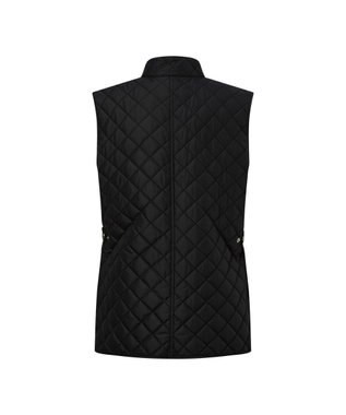 DAKS 【DAKS GOLF】キルティングベスト ブラック