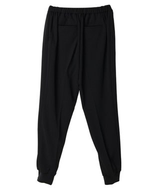 AMERICAN HOLIC イージーケア＋接触冷感リブジョグパンツ Black