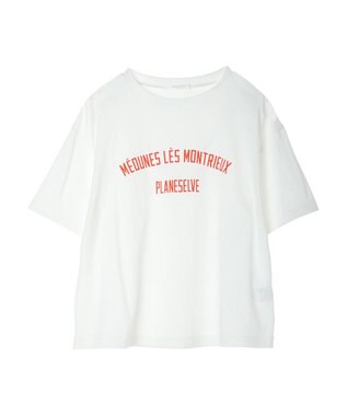 Green Parks キレイ目カレッジボックスＴシャツ Red