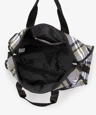 LeSportsac DELUXE LG WEEKENDER/ピクセルスクランブルチェック ピクセルスクランブルチェック