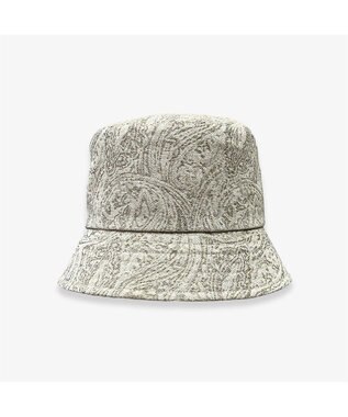 林八百吉商店 un chapeau  ジャガードハット ベージュ