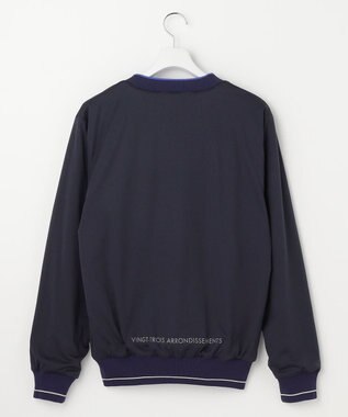 23区GOLF  【MEN】リバーシブルニット 防風裏地 2WAY ライトグレー系1