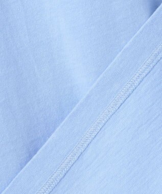 J.PRESS MEN バイカラーラガー ポロシャツ サックスブルー系