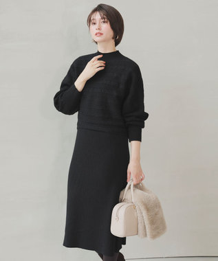 ANY SIS L 【2SET】ニット ボレロ × ワンピース セット