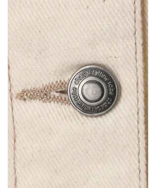 Green Parks ノーカラーカツラギジャケット Ecru