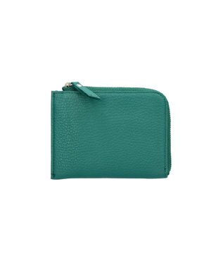 Atelier nuu 日本製 本革 lim Ｌ字ミニウォレット グリーン