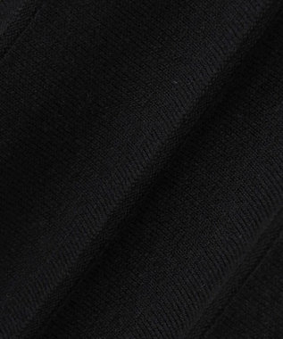 自由区 S 【洗える/マルチウェイ】リバーシブルニット セットアップ ブラック系1