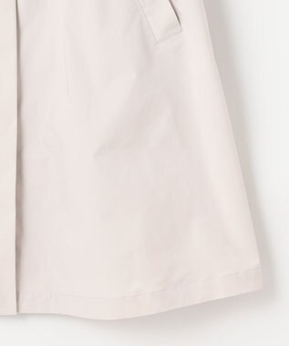 ANY 【手洗い可能】ライトフーデットコート ライトグレー系