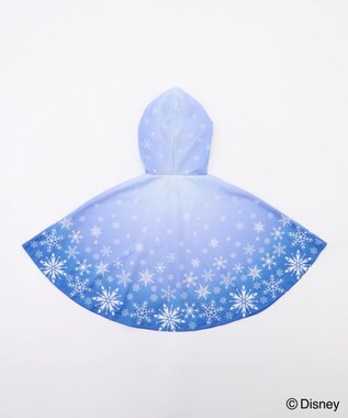 ANY KIDS 【ディズニー/FROZEN】【UVカット/気化冷却】ふりふり冷感ポンチョ 「アナ＆エルサ」