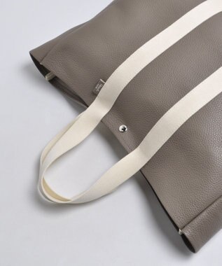 blancle シュリンクレザーベーシックトートL TAUPE