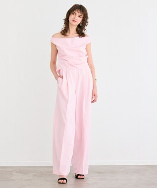 BEIGE， 【接触冷感/UVカット/洗える・anan 2451号掲載】YANN / オフショルダーオールインワン