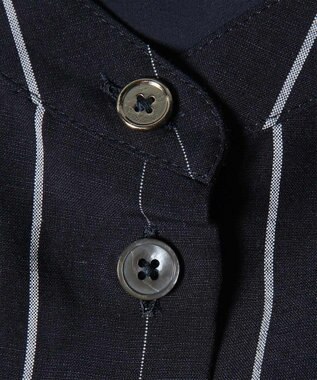 Paul Smith ストライプ ノースリーブシャツ ネイビー