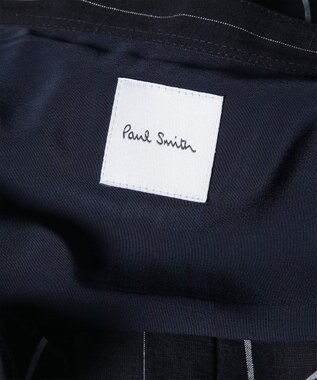 Paul Smith ストライプ ノースリーブシャツ ネイビー