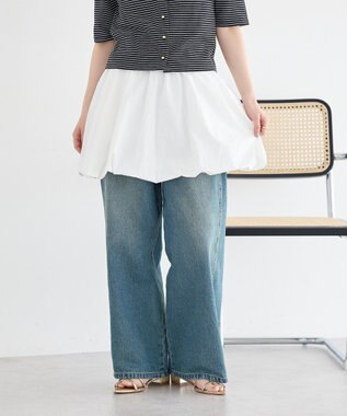 earth music&ecology バルーンスカート Off White