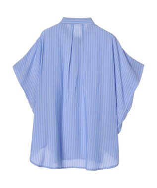 AMERICAN HOLIC サラックールフレンチスリーブシャツ Stripe Navy