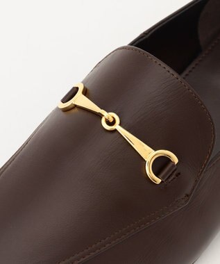 J.PRESS LADIES ビット ローファーシューズ ブラウン系