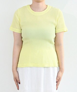 crêprie tsumori chisato creperie T-SHIRT クレプリ 半袖Tシャツ LIGHT YELLOW
