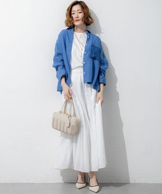 23区 【WEB&一部店舗限定】ミニトップラリエット ネックレス シルバー系