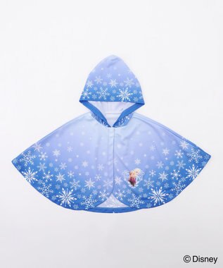 ANY KIDS 【ディズニー/FROZEN】【UVカット/気化冷却】ふりふり冷感ポンチョ 「アナ＆エルサ」