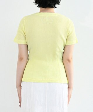 crêprie tsumori chisato creperie T-SHIRT クレプリ 半袖Tシャツ LIGHT YELLOW