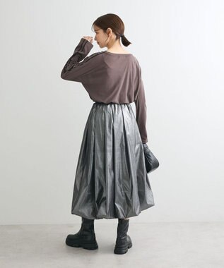 Green Parks シアークロップドプルオーバー Gray