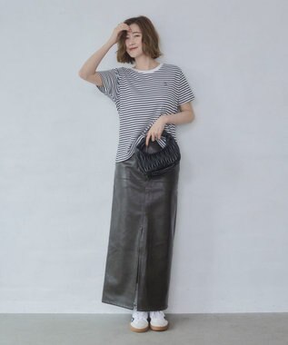 WEGO 【SMLサイズ展開】U.S. POLO ASSN.別注コンパクトTシャツ ホワイトボーダー