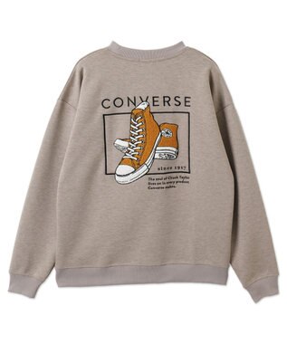 WEGO 【ユニセックス着用ITEM】CONVERSEバックサガラプルオーバー グレー