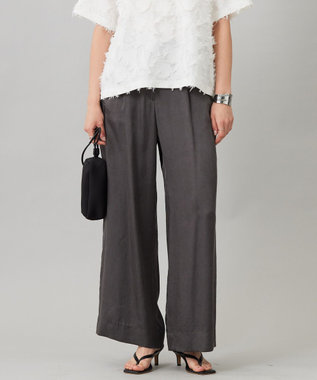 【洗える】 キュプラピグメントクロス カーゴパンツ