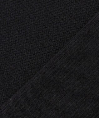 ANY L 【ウエストゴム/洗濯機可能】ハンドトゥースセットアップ ブラック×オフ