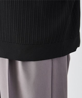 WEGO クリアライトメッシュポロプルオーバー ブラック