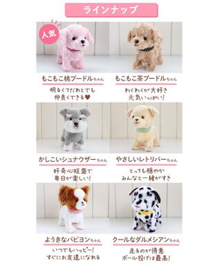 Mother garden マザーガーデン とことこおさんぽシリーズ《茶プードル》 単品 茶プードル