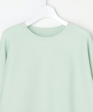 ANY SIS L 【花粉対策】ドルマン ニット ミント