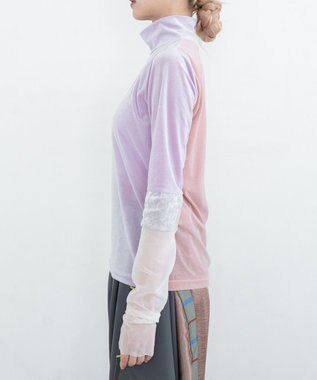 COQ FROST ベロアタートルインナー ライラック