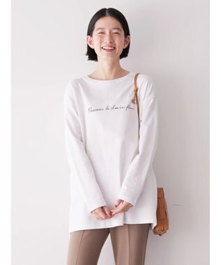 AMERICAN HOLIC Ｄａｉｌｙ！　スクエアカットチュニック Off White