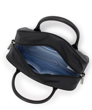 LeSportsac SQUARE TH CROSSBODY/アップタウンディープシーブルー/ブラック アップタウンディープシーブルー/ブラック