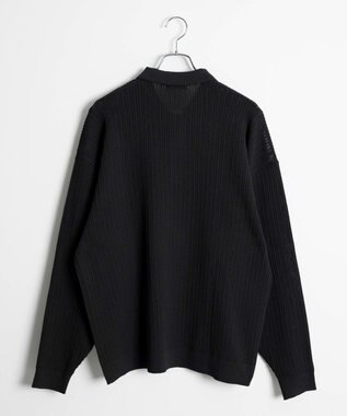 WEGO クリアライトメッシュポロプルオーバー ブラック