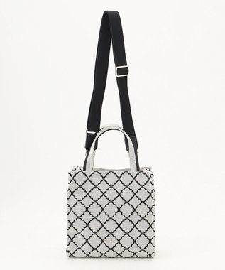 TOCCA CHECKER CLOVER EMBROIDERY MINI ミニバッグ ブラック系