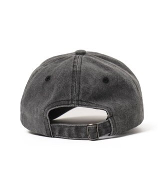 WEGO ロゴ刺繍ピグメントキャップ ブラックその他