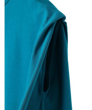 AMERICAN HOLIC 接触冷感フレンチスリーブカットチュニック Turquoise Blue