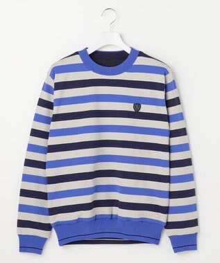 23区GOLF  【MEN】リバーシブルニット 防風裏地 2WAY ライトグレー系1