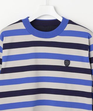 23区GOLF  【MEN】リバーシブルニット 防風裏地 2WAY ライトグレー系1