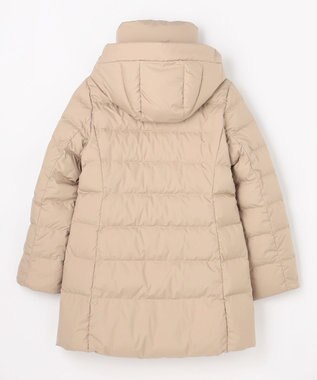 ANY L 【フード取り外し可能】楽映えリッチロング丈ダウン ベージュ