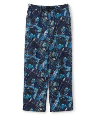 JOSEPH HOMME テクノボイルストレッチ ドロスト付きワイドストレートパンツ / HARRY CONVERTIBLE ブルー系5