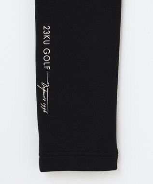 23区GOLF 秋冬のマストアイテム◎【WOMEN】ストレッチ裏フリース レギパン ブラック系