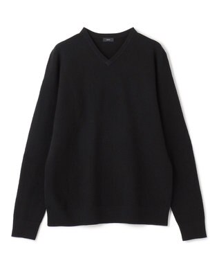 JOSEPH HOMME ライトアムンゼン　Vネックニット ブラック系