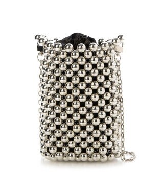 UNBILLION カシュカシュ cachecache / メタルボールチェーンショルダーバッグ