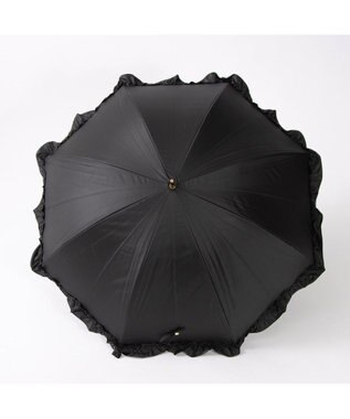 UNBILLION カシュネ cachenez / 【晴雨兼用】【日傘】 【UV カット率99.999.9％以上】PUビッグフリルショートパラソル ブラック