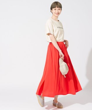 ONWARD Reuse Park 【23区】スカート春夏 オレンジ