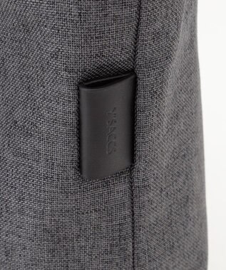 Y'SACCS リネンライク　イニシャルトート　Mサイズ ブラック